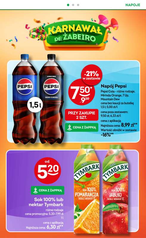 Żabka - gazetka promocyjna Gazetka od środy 14.01 do wtorku 27.01 - strona 10