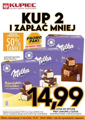 Kupiec - gazetka promocyjna Promopaki od środy 14.01 do wtorku 20.01 - strona 4