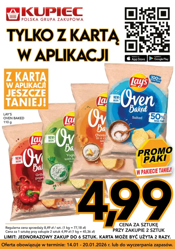 Kupiec - gazetka promocyjna Promopaki od środy 14.01 do wtorku 20.01 - strona 6