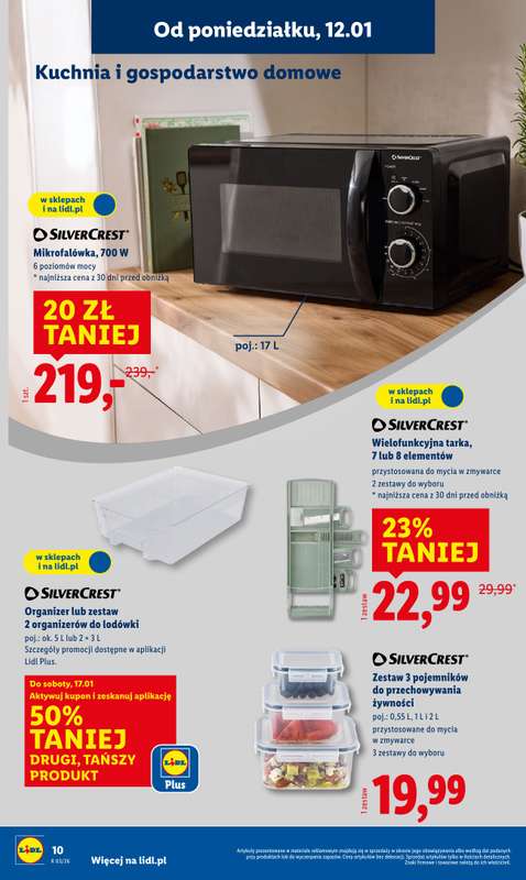 Lidl - gazetka promocyjna Katalog od poniedziałku 12.01 do soboty 17.01 - strona 12
