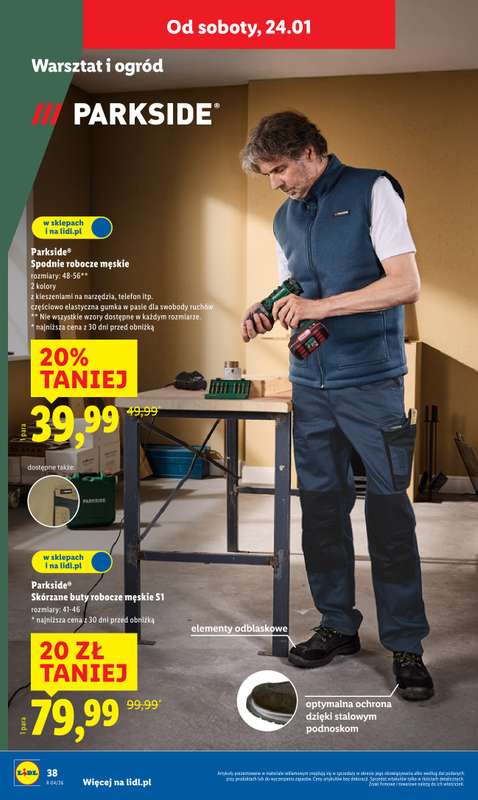Lidl - gazetka promocyjna Katalog od poniedziałku 19.01 do niedzieli 25.01 - strona 44