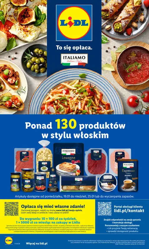 Lidl - gazetka promocyjna Katalog od poniedziałku 19.01 do niedzieli 25.01 - strona 50