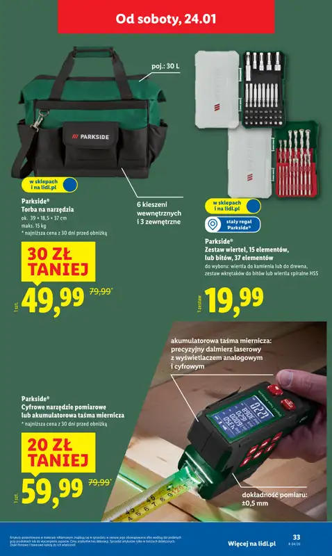 Lidl - gazetka promocyjna Katalog od poniedziałku 19.01 do niedzieli 25.01 - strona 39