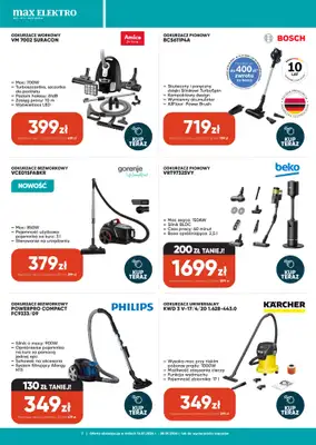 Max Elektro - gazetka promocyjna Gazetka od środy 14.01 do środy 28.01 - strona 7