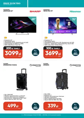 Max Elektro - gazetka promocyjna Gazetka od środy 14.01 do środy 28.01 - strona 3