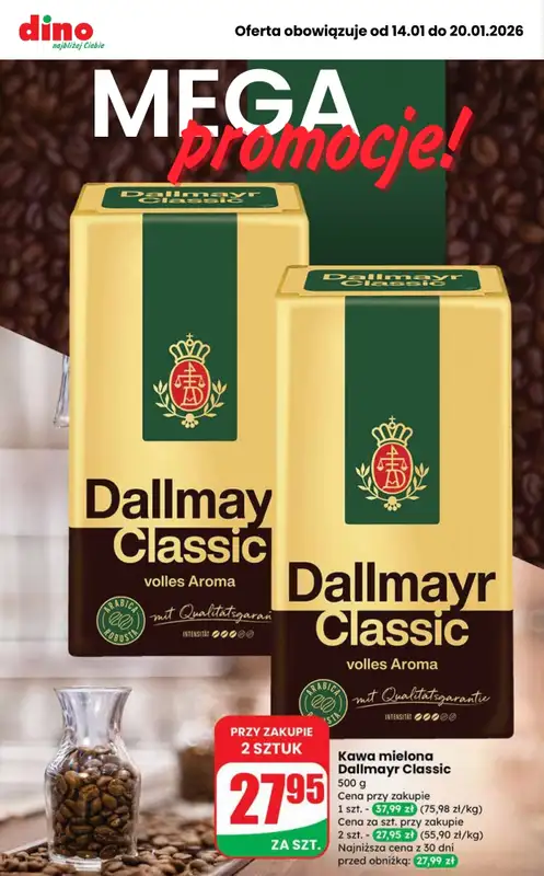 Dino - gazetka promocyjna MEGA promocje!  