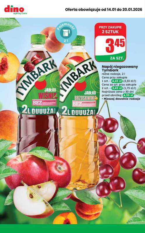 Dino - gazetka promocyjna MEGA promocje! od środy 14.01 do wtorku 20.01 - strona 3