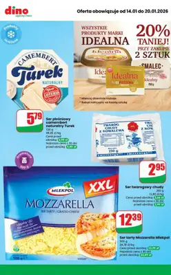 Dino - gazetka promocyjna MEGA promocje! od środy 14.01 do wtorku 20.01 - strona 8