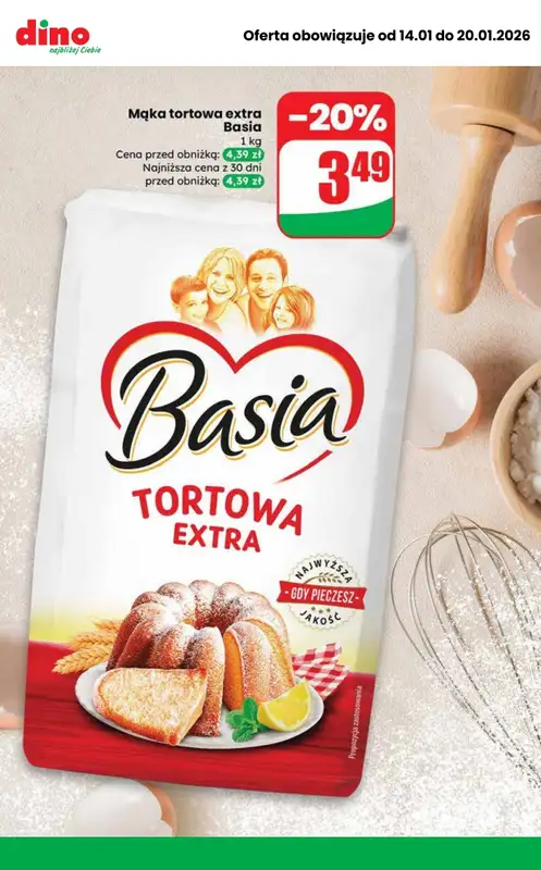 Dino - gazetka promocyjna MEGA promocje! od środy 14.01 do wtorku 20.01 - strona 5