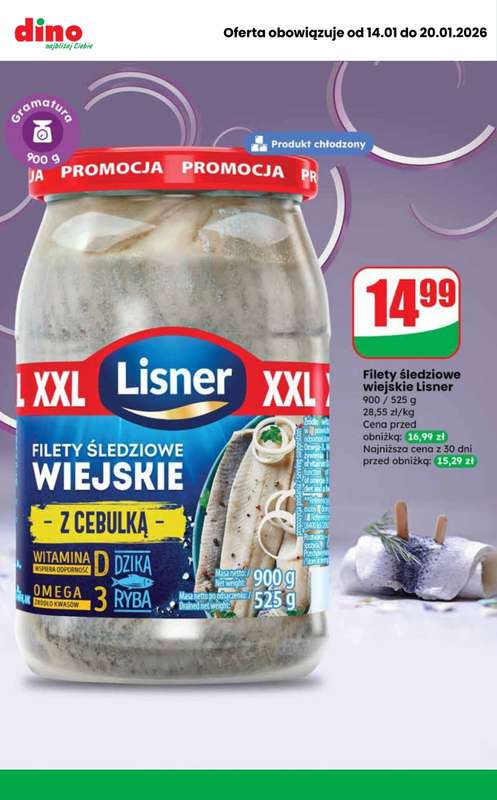 Dino - gazetka promocyjna MEGA promocje! od środy 14.01 do wtorku 20.01 - strona 6