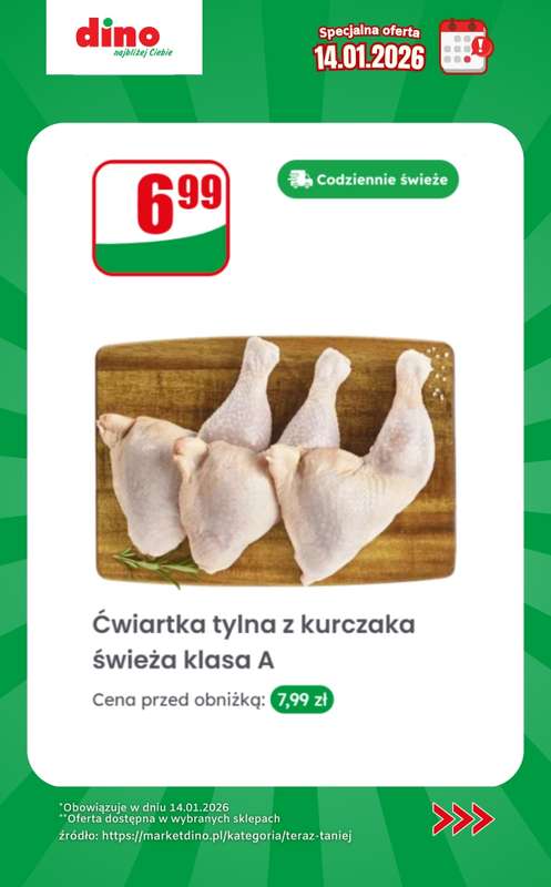 Dino - gazetka promocyjna Specjalna oferta na 14.01.2026 - promocje spoza gazetki od środy 14.01 do środy 14.01 - strona 3