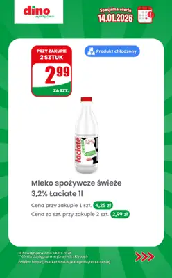 Dino - gazetka promocyjna Specjalna oferta na 14.01.2026 - promocje spoza gazetki od środy 14.01 do środy 14.01 - strona 5