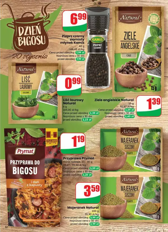 Dino - gazetka promocyjna Gazetka od środy 14.01 do wtorku 20.01 - strona 32
