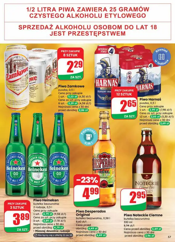 Dino - gazetka promocyjna Gazetka od środy 14.01 do wtorku 20.01 - strona 57