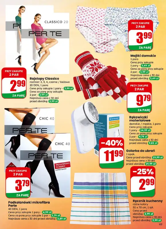 Dino - gazetka promocyjna Gazetka od środy 14.01 do wtorku 20.01 - strona 63