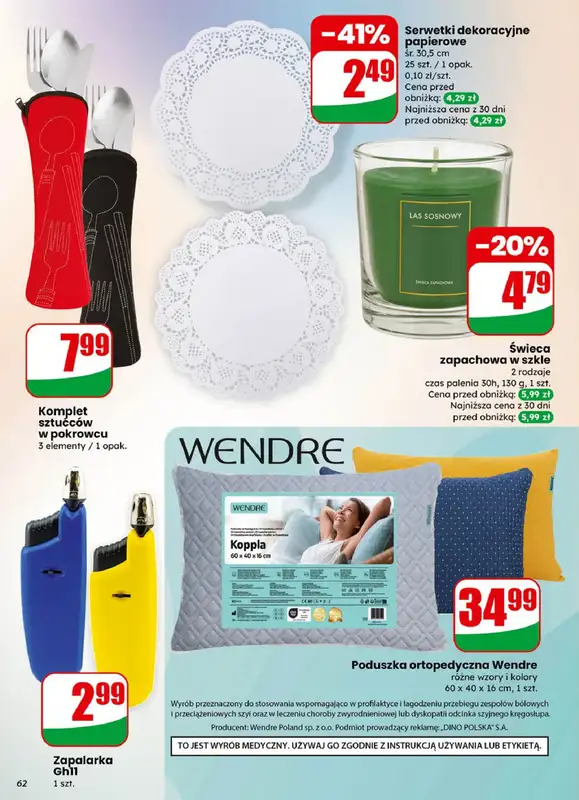 Dino - gazetka promocyjna Gazetka od środy 14.01 do wtorku 20.01 - strona 62