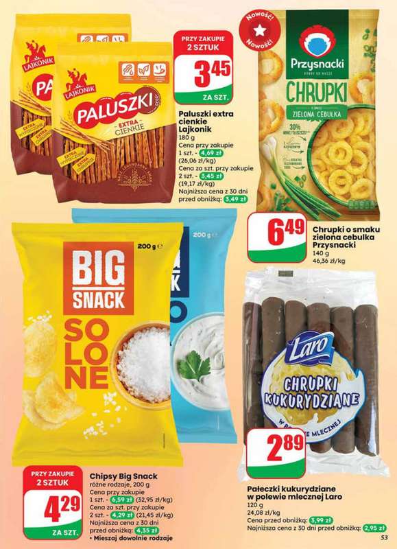 Dino - gazetka promocyjna Gazetka od środy 14.01 do wtorku 20.01 - strona 53