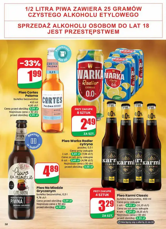 Dino - gazetka promocyjna Gazetka od środy 14.01 do wtorku 20.01 - strona 58