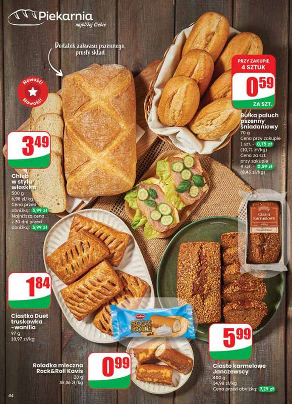 Dino - gazetka promocyjna Gazetka od środy 14.01 do wtorku 20.01 - strona 44