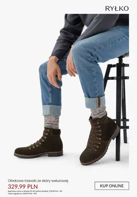 Ryłko - gazetka promocyjna SALE DO -50% - obuwie męskie od środy 14.01  - strona 8