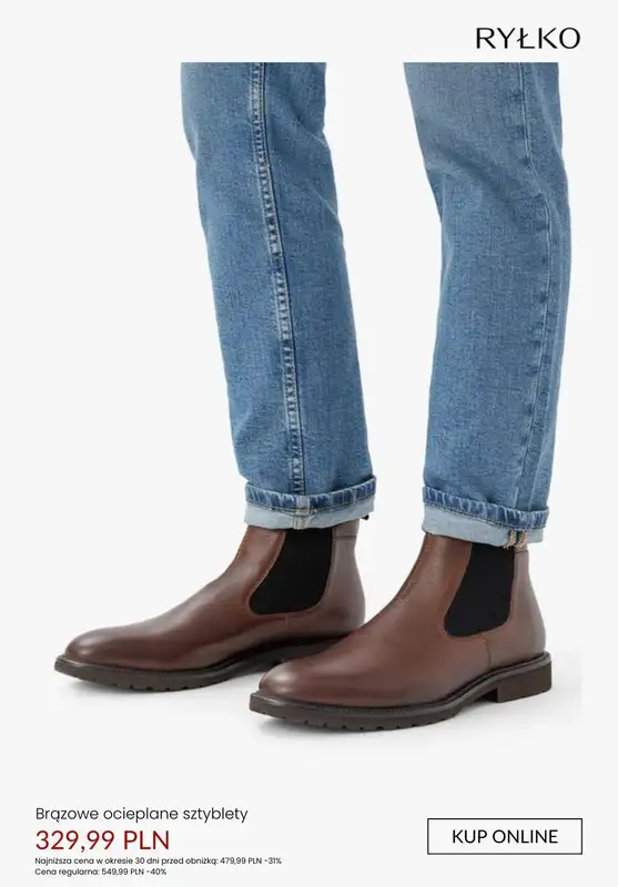 Ryłko - gazetka promocyjna SALE DO -50% - obuwie męskie od środy 14.01  - strona 2
