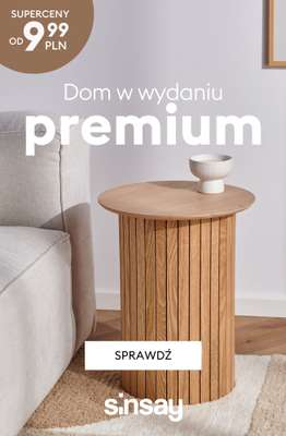 Sinsay - gazetka promocyjna Dom w wydaniu PREMIUM od środy 14.01 