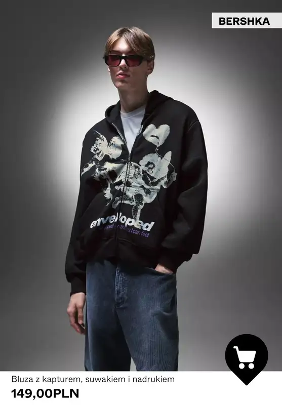 Bershka - gazetka promocyjna NOWOŚCI dla niego od środy 14.01  - strona 3