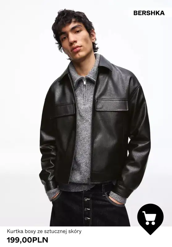 Bershka - gazetka promocyjna NOWOŚCI dla niego od środy 14.01  - strona 7