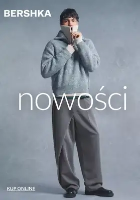 Bershka - gazetka promocyjna NOWOŚCI dla niego od środy 14.01 