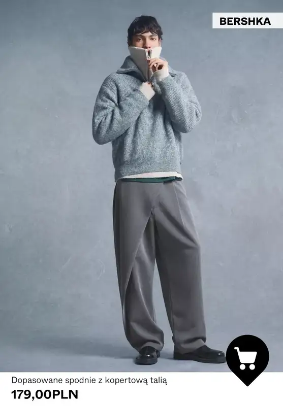 Bershka - gazetka promocyjna NOWOŚCI dla niego od środy 14.01  - strona 8