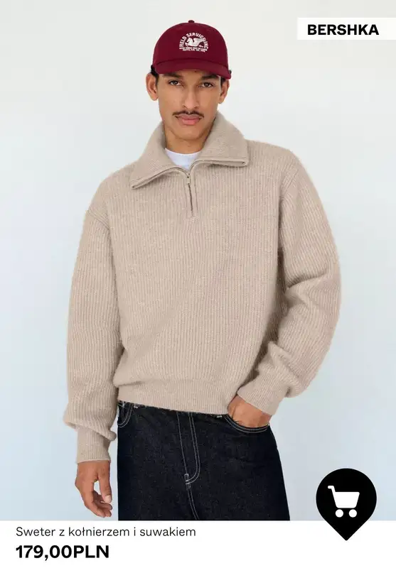 Bershka - gazetka promocyjna NOWOŚCI dla niego od środy 14.01  - strona 5