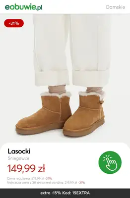 eobuwie.pl - gazetka promocyjna -15% na wybrane buty zimowe, od 169 zł! od środy 14.01 do niedzieli 18.01 - strona 2