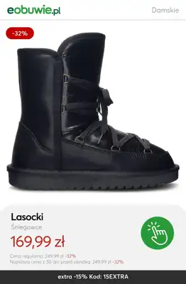 eobuwie.pl - gazetka promocyjna -15% na wybrane buty zimowe, od 169 zł! od środy 14.01 do niedzieli 18.01 - strona 5