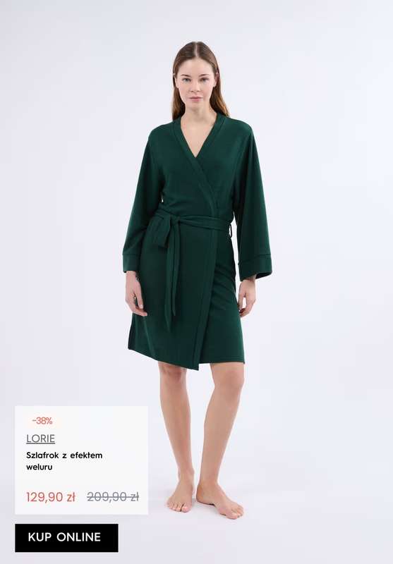 Dzień Babci i Dziadka - gazetka promocyjna Etam | SALE szlafroki damskie od środy 14.01 do czwartku 22.01 - strona 7