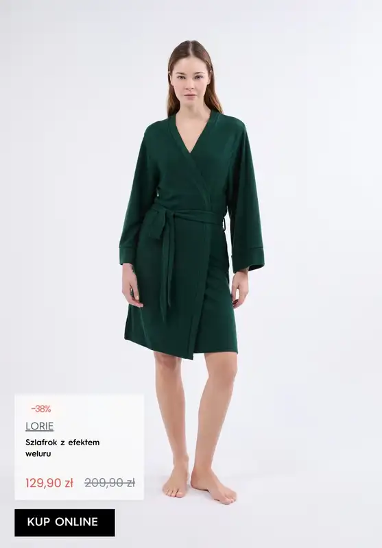 Dzień Babci i Dziadka - gazetka promocyjna Etam | SALE szlafroki damskie od środy 14.01 do czwartku 22.01 - strona 7