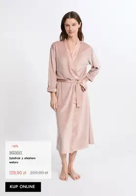 Dzień Babci i Dziadka - gazetka promocyjna Etam | SALE szlafroki damskie od środy 14.01 do czwartku 22.01 - strona 2