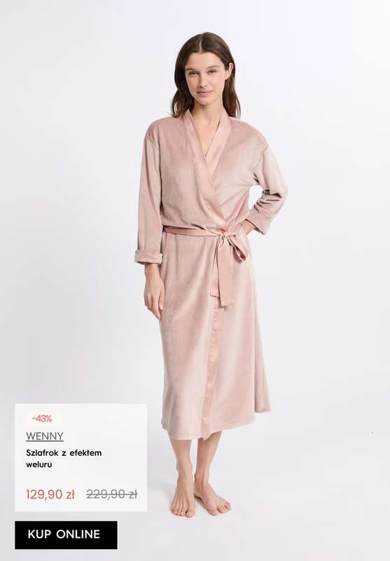 Dzień Babci i Dziadka - gazetka promocyjna Etam | SALE szlafroki damskie od środy 14.01 do czwartku 22.01 - strona 2