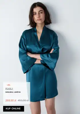 Dzień Babci i Dziadka - gazetka promocyjna Etam | SALE szlafroki damskie od środy 14.01 do czwartku 22.01 - strona 9