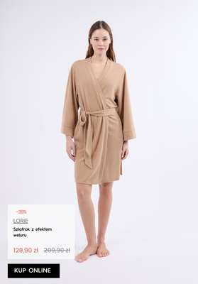 Dzień Babci i Dziadka - gazetka promocyjna Etam | SALE szlafroki damskie od środy 14.01 do czwartku 22.01 - strona 5