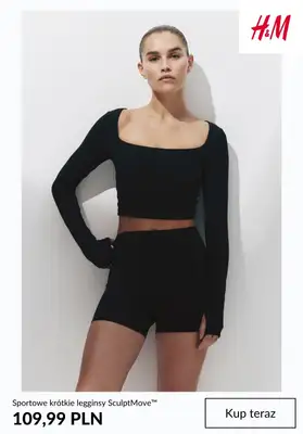 H&M - gazetka promocyjna Damska kolecja FITNESS od środy 14.01  - strona 5