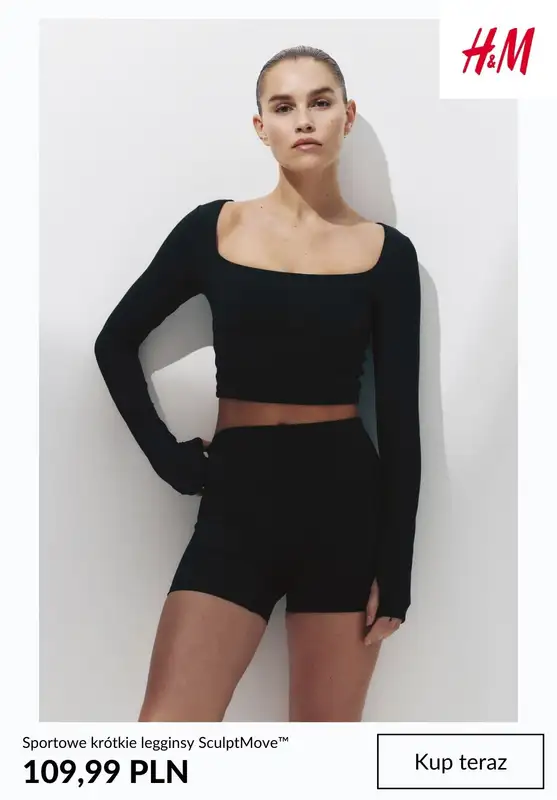 H&M - gazetka promocyjna Damska kolecja FITNESS od środy 14.01  - strona 5