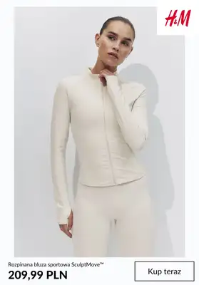 H&M - gazetka promocyjna Damska kolecja FITNESS od środy 14.01  - strona 7