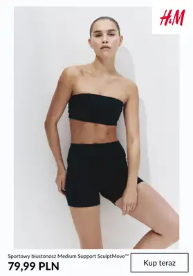 H&M - gazetka promocyjna Damska kolecja FITNESS od środy 14.01  - strona 8