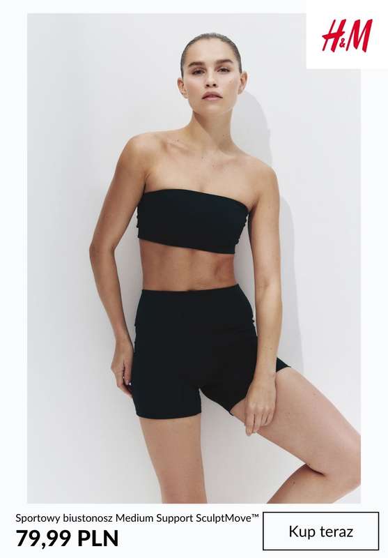 H&M - gazetka promocyjna Damska kolecja FITNESS od środy 14.01  - strona 8