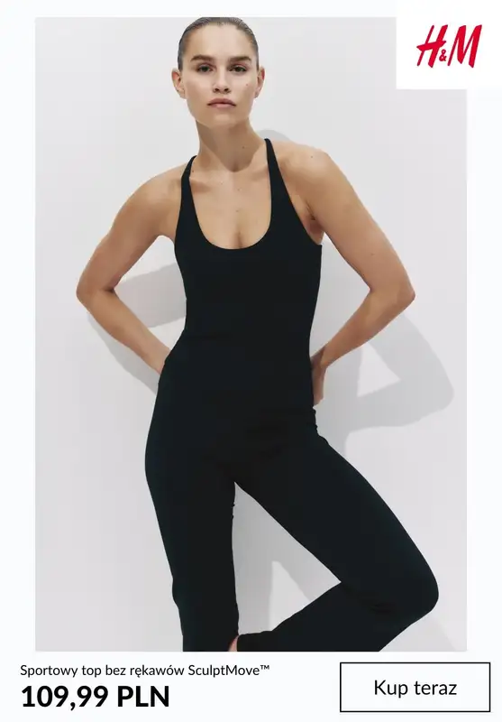 H&M - gazetka promocyjna Damska kolecja FITNESS od środy 14.01  - strona 6