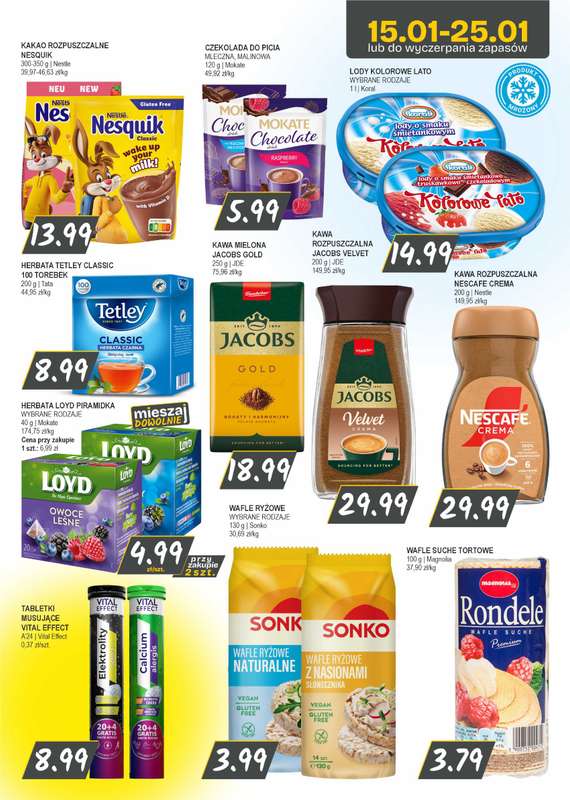 Słoneczko - gazetka promocyjna Gazetka od czwartku 15.01 do niedzieli 25.01 - strona 4