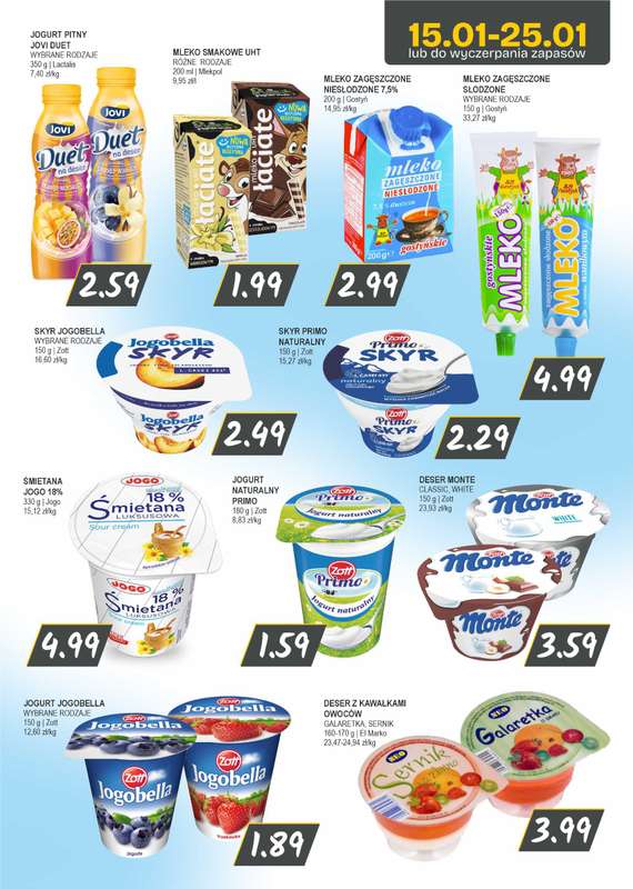 Słoneczko - gazetka promocyjna Gazetka od czwartku 15.01 do niedzieli 25.01 - strona 3