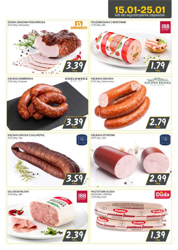 Słoneczko - gazetka promocyjna Gazetka od czwartku 15.01 do niedzieli 25.01 - strona 2