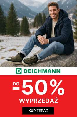 Deichmann - gazetka promocyjna Setki nowych przecenionych artykułów do -50% od środy 14.01 