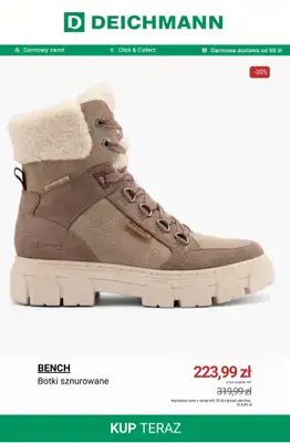 Deichmann - gazetka promocyjna Setki nowych przecenionych artykułów do -50% od środy 14.01  - strona 13